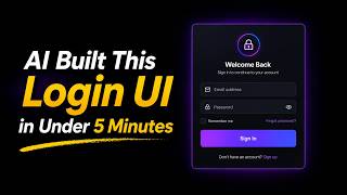 Local Code Agent Builds Login Page In Seconds!