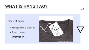 FES601 THE COMPLETE HANG TAG DESIGN GUIDE - VIDEO STUDY