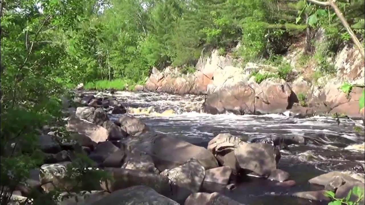 Canoe trip down the Jump River in Wisconsin YouTube