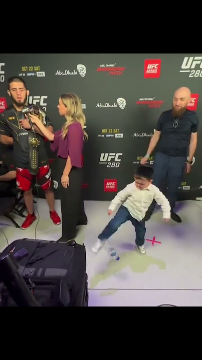 Hasbulla was getting his kicks backstage 😂