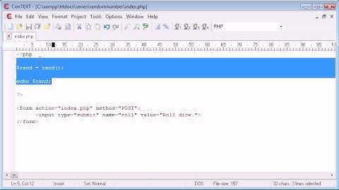 Beginner PHP Tutorial - 60 - Random Number Generation