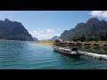 Ein Tag auf dem Stausee im Khao Sok National Park Thailand