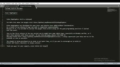 How to install packages in Sublime text editor