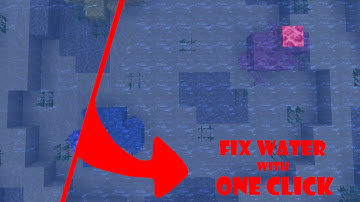 How to use //fixwater command from worldedit in minecraft