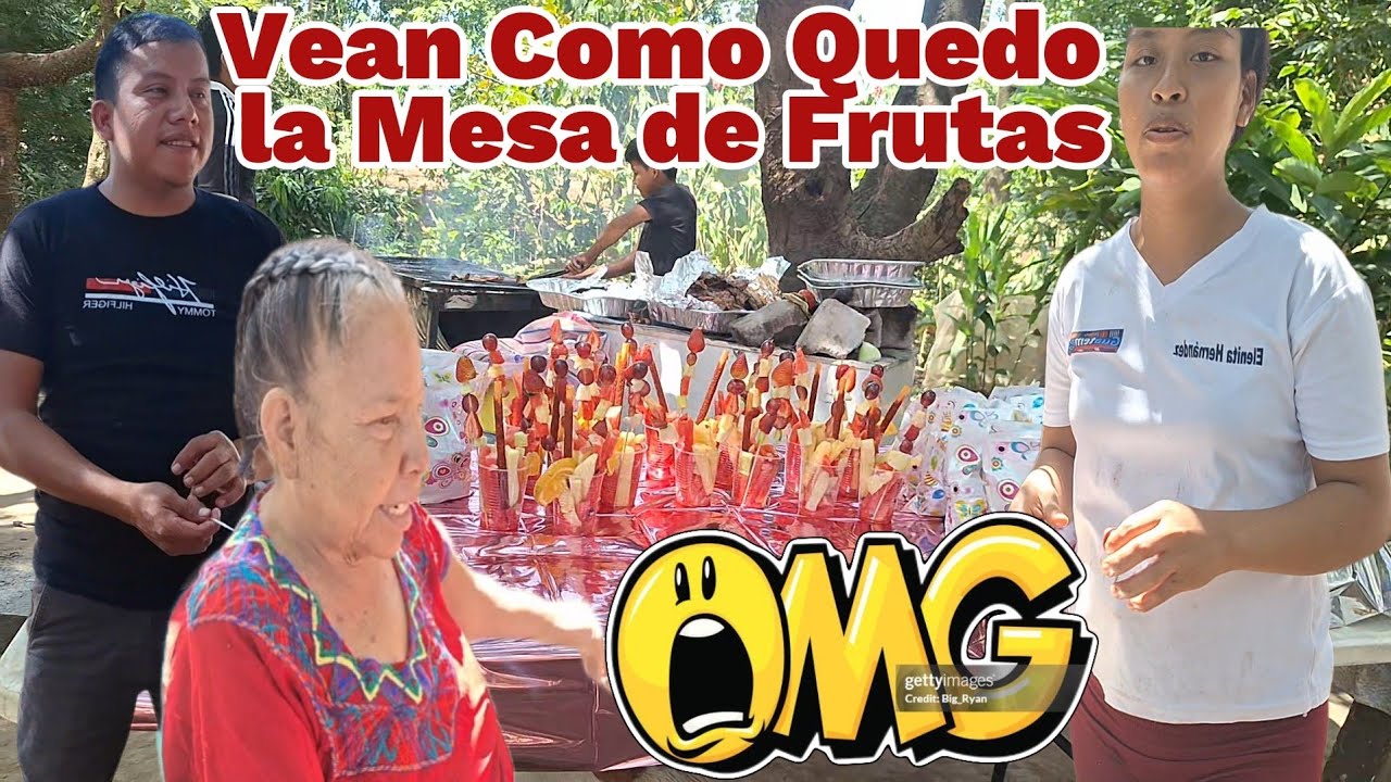 🎊Doñs Natalia Quedo Sorprendida😱Asi Quedaron las Mesas de Comida😋