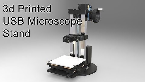 3d printed usb microscope stand