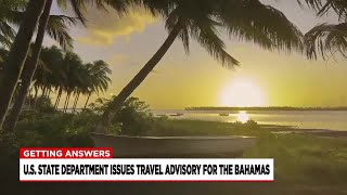 U.S. officials issue travel warning for the Bahamas due to recent violence