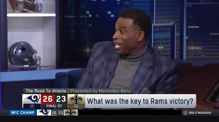 Shannon Sharpe   What was the key to Rams victory   NFL Gameday Prime