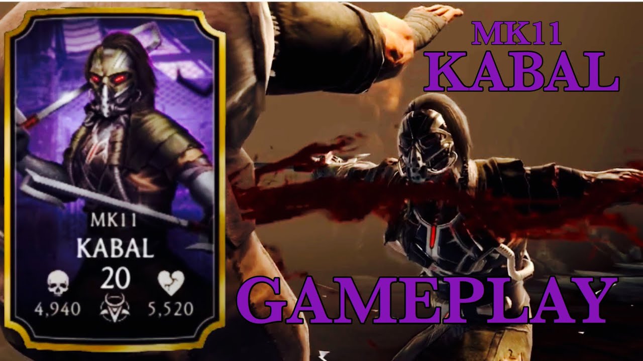 Mortal Kombat Mobile - MK11 KABAL Gameplay!Fatal Blow and Passive in Action!
