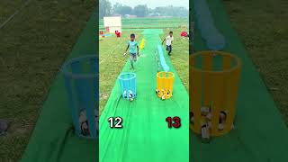 Bursting balloons with smart tricks to arrange glasses and win the prize!