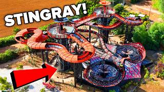 Worlds First Stingray Waterslide Slide Povs At Ogliss Park France
