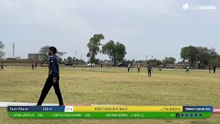Tech-Titans vs The Blitzers | Live - Indore Icc Cricket Ground