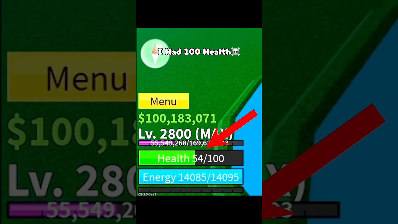 I PVP With 100 Health in BloxFruits☠️ 