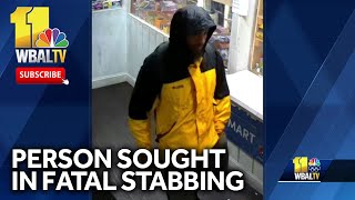 Man sought, family pleads for information in son's stabbing death