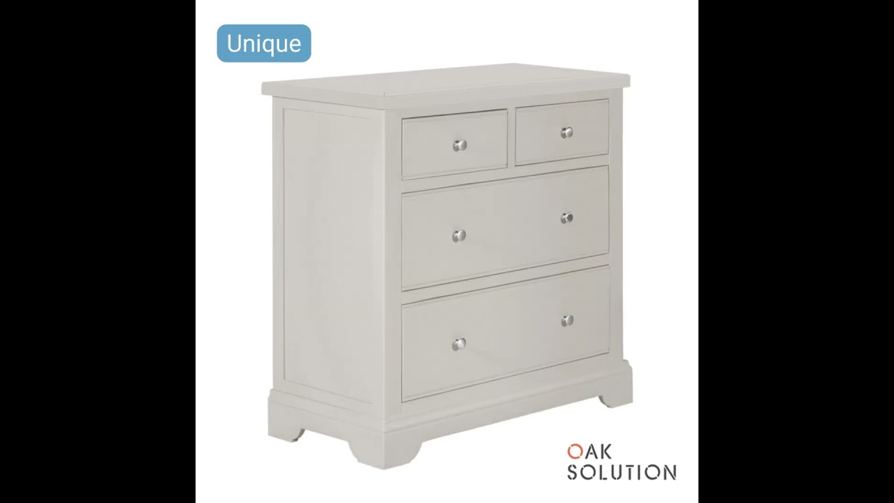 Oak Solution Chest of Drawers  