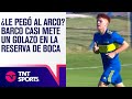 ¿Le pegó al ARCO? BARCO casi mete un GOLAZO en la RESERVA de Boca 🔥