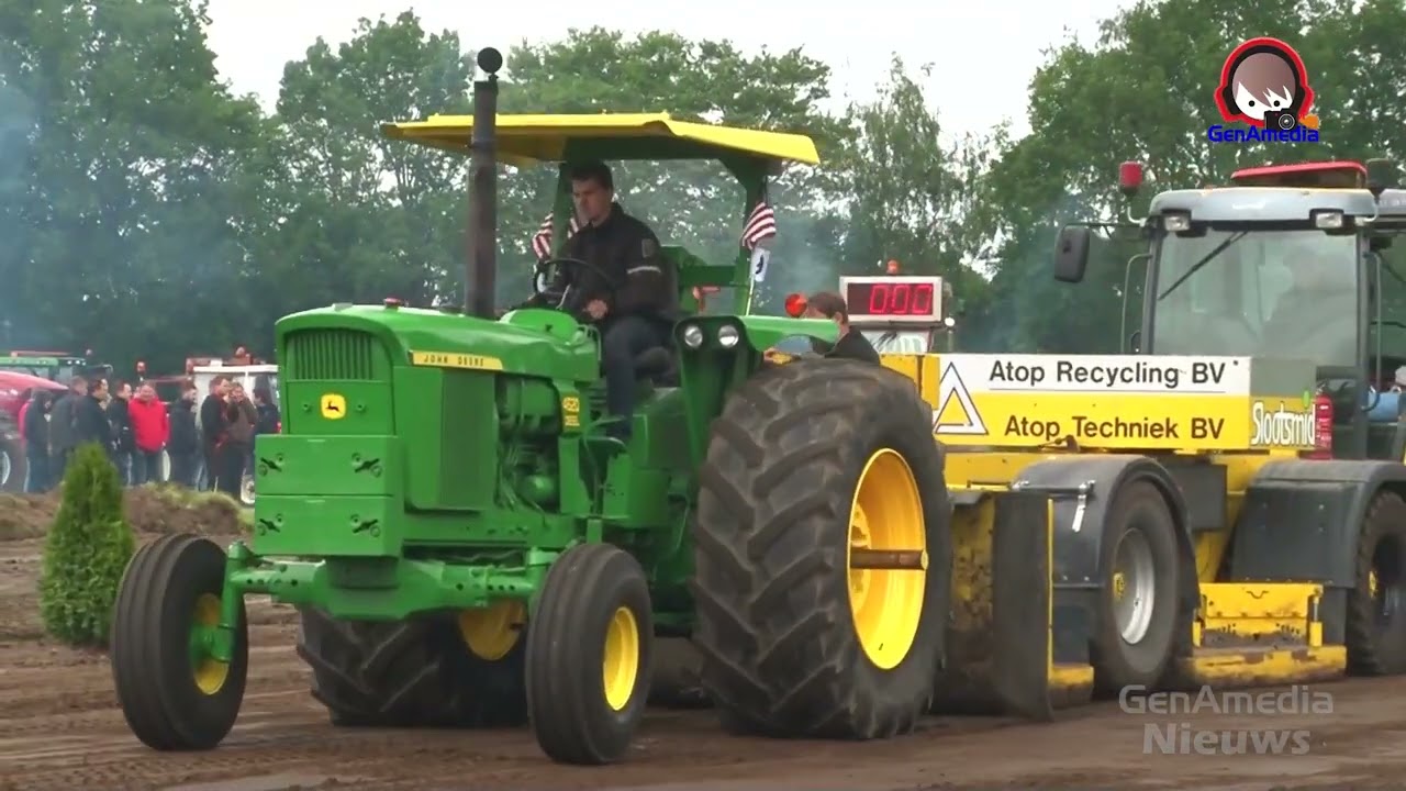 Trekkertrek Vlagtwedde boven verwachting druk bezocht