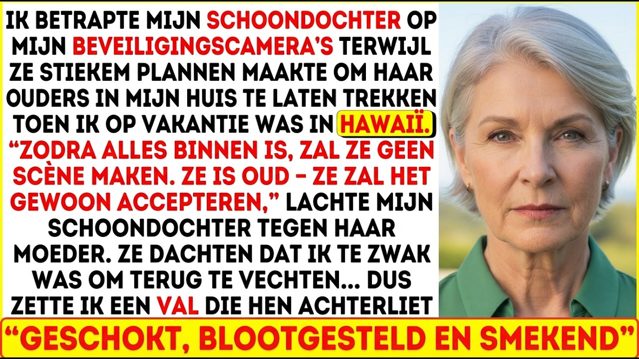 De Vrouw van Mijn Zoon Wilde Haar Ouders In Mijn Huis Laten Wonen Toen Ik Weg Was—Ik Zette Een Val