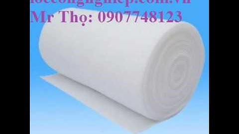 Bông lọc nước nuôi tôm