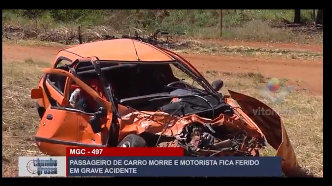 ACIDENTE FATAL NA MGC 497 QUE LIGA UBERLÂNDIA A PRATA