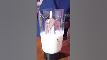 How to make chocolate milkshake 🍫 #foryou