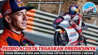 MOTO3 DEBUT PREDICTION 🔥PEDRO ACOSTA CONFIRMS VEDA'S TALENT ~HE WILL ACHIEVE TOP 3 IN THAILAND