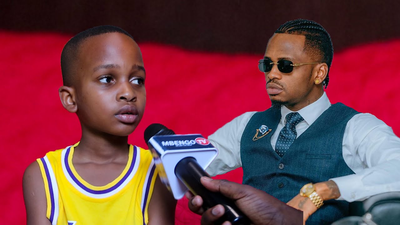 DIAMOND APEWA MANENO YA BUSARA NA DOGO SELE, MTOTO MWENYE KIPAJI KIKUBWA