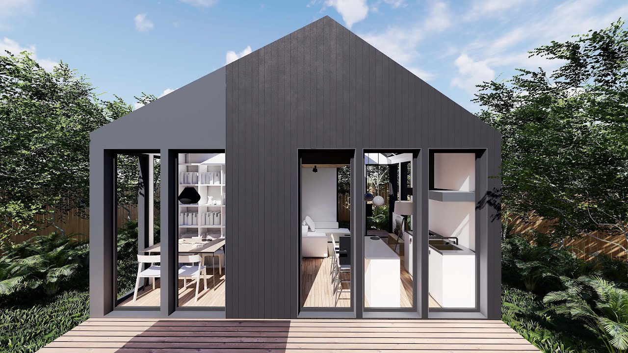 ipHaus Prefab ADU Micro-Living Unit