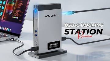 WAVLINK 11-in-1 Docking Station Review: 8K Displays & 140W Charging! | WAVLINK Docking Station!