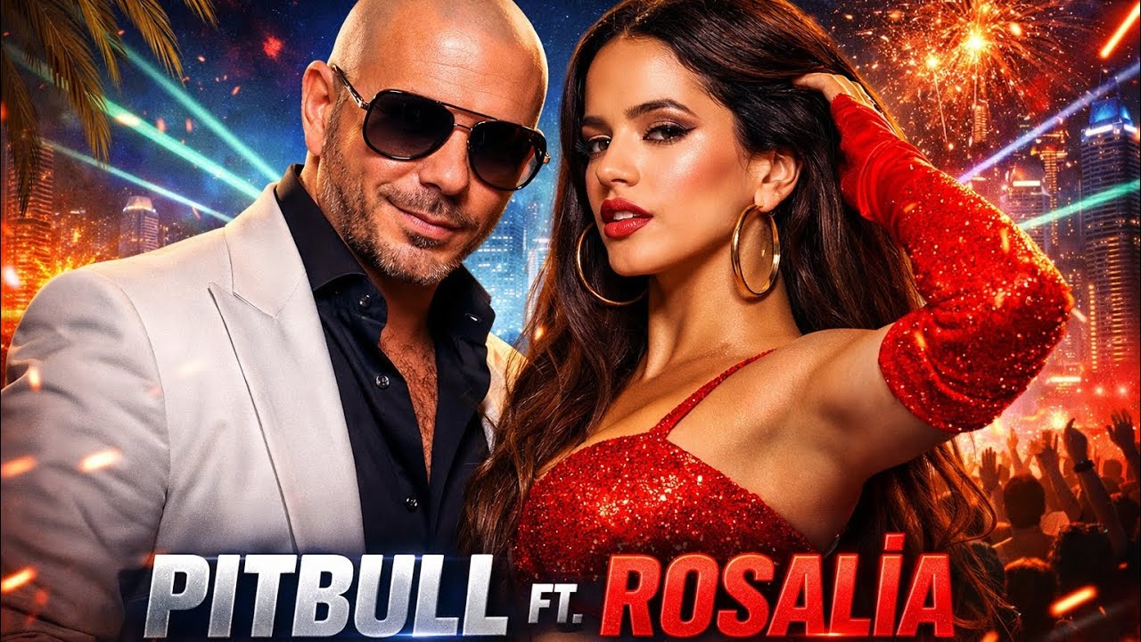 Pitbull Ft. Rosalia | Latin Pop Dance Anthem 2026 | Party Vibes || Official Music Video 