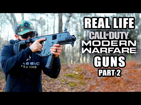 Top 10 Call Of Duty MW Guns In Real Life (Part 2)