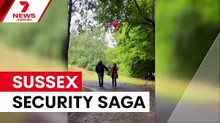 Harry and Meghan pull children from school over security | 7NEWS
