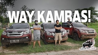 TOURING KE SUMATERA BARENG RIDWAN HANIF DAN OM MOBI : ISUZU MUX SURVIVAL CHALLENGE PART 2