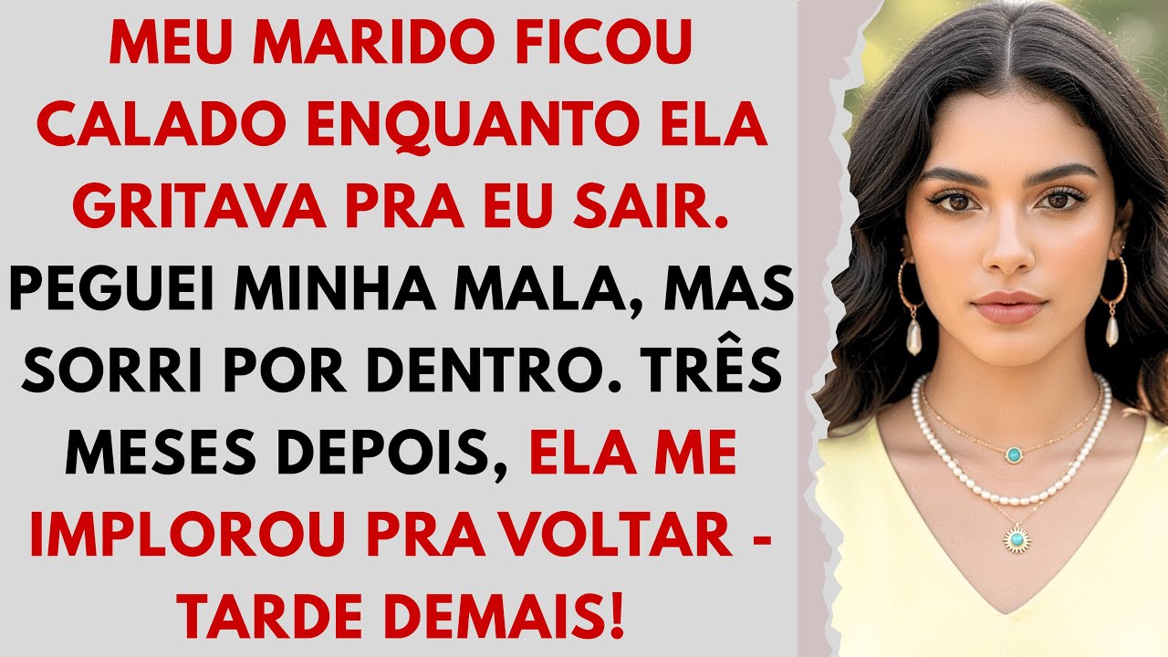 Sogra me expulsou de casa grávida de 8 meses - mas ela não sabia que eu já tinha preparado uma...