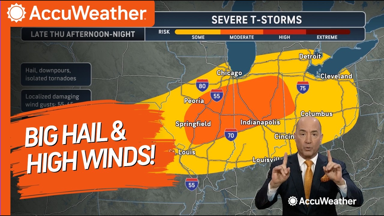 Severe Storm Risk Escalates: Here's What Areas Face the Biggest Threat ...