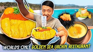 World&#39;s ONLY GOLDEN &quot;Sea Urchin&quot; Restaurant &amp; All you Can Eat FIRE BBQ Buffet in Melbourne Australia