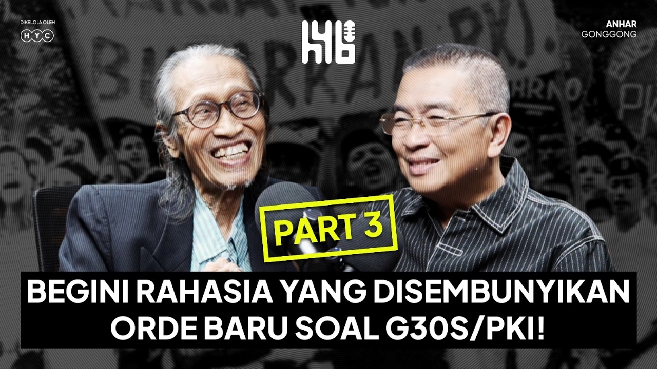 Buka-Bukaan Bareng Anhar Gonggong: Bagaimana Sejarah G30S/PKI yang Sebenarnya?!