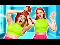 MY ADOPTED SISTER COPIES ME! Extreme Makeover from NERD to E-GIRL! Gadgets from TikTok by La La Life