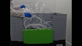 ALLpaQ 500L+ Genesis and Cleanroom Bioprocessing Container