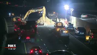 I 285 sinkhole closes highway