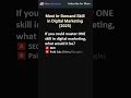 Master ONE Digital Marketing Skill – What’s Your Pick? 💡🔥  #digitalmarketing #ai #content #shorts