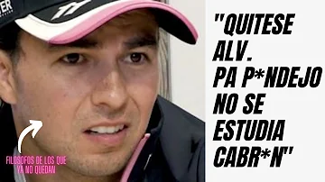 ¿Cuál es la frase de Checo Pérez?