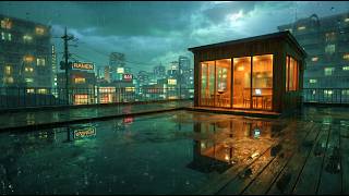Rainy Tokyo Convenience Store 🌧️ Cozy Lo-fi Beats for Study, Sleep & Relax