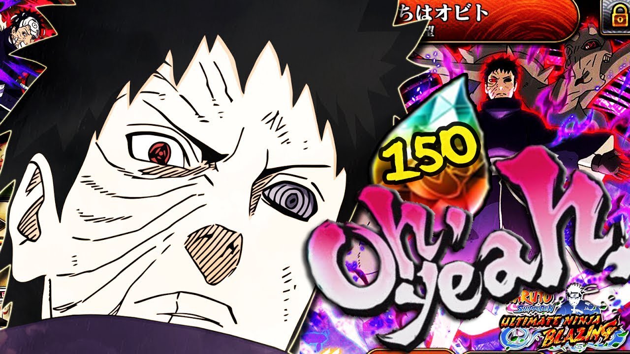 [NSUNB]**150 PERLAS**CUENTA NUEVA A POR OBITO!!!//BANNER BLAZING FEST DE OBITO UCHIHA DESENMASCARADO