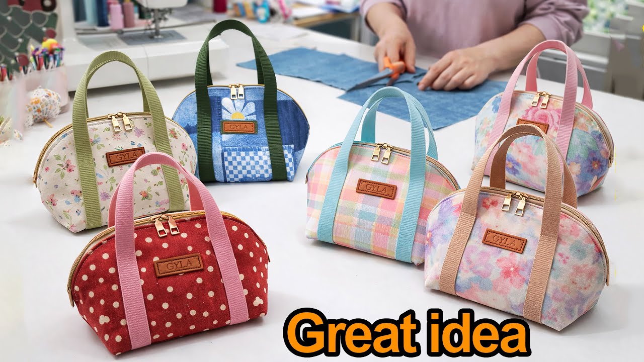 I've never sewn a bag that was this easy and beautiful before!