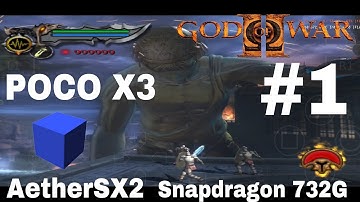 God Of War 2 Cheat Code Part #1 Poco X3 Snapdragon 732G Game Play