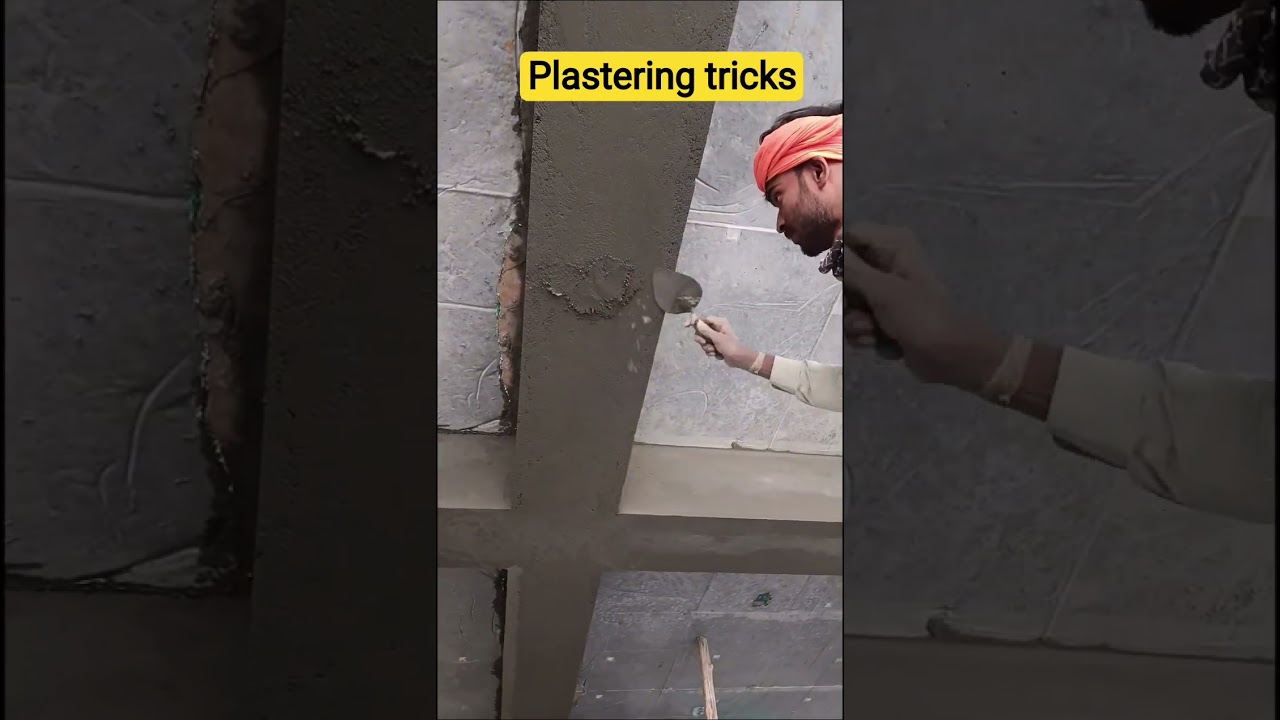 plastering tricks 
