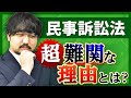 【司法試験・予備試験】民事訴訟法はなぜ難しい？3つの攻略法を徹底解説！