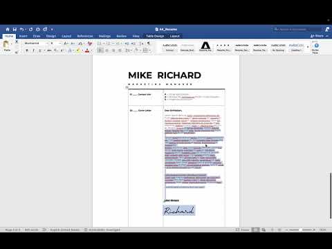 Black Resume and Business Card, a Resume Template by Lunaria (Thumbnail 8 of 8)