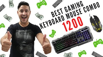 Cheapest RGB Gaming Mouse Keyboard Combo | Zebronics Transformer | Unboxing & Review